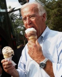 Joe Biden ice cream Meme Template