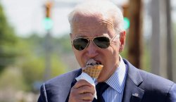 Joe Biden ice cream Meme Template