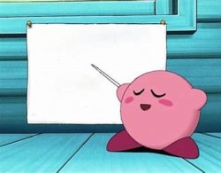 Kirby Explaining something Meme Template