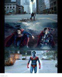 Captain Planet VS Superman & Thor Meme Template
