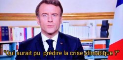 Macron crise climatique Meme Template