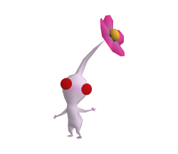 White Pikmin Model Meme Template