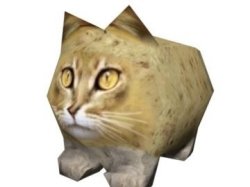 3D Catato Meme Template