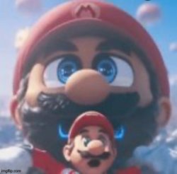 Mario high Meme Template