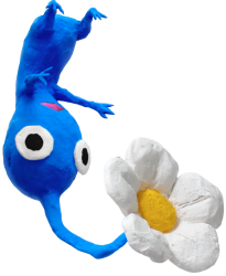 Blue Pikmin Meme Template