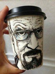 waltuh on cup Meme Template
