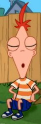 Front Facing Phineas 1.5 Meme Template