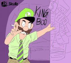 Luigi as Charlie Day Meme Template