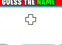 Blank Guess The Name Meme Template