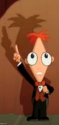 Front Facing Phineas F.1.3 Meme Template