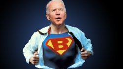 Biden Superman, a President who actually gets things done Meme Template