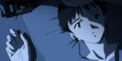 Shinji in bed Meme Template
