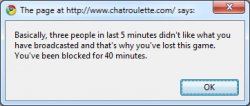 Chatroulette virus Meme Template