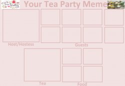 Tea Party Meme Template