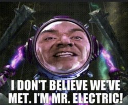 Mr. Electric Meme Template