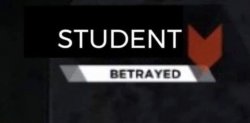 Student betrayed Meme Template