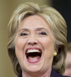 Hillary Evil Laugh Meme Template