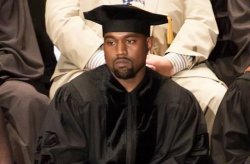 Kanye graduated Meme Template