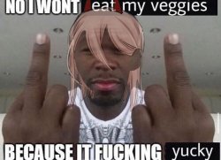 No I won’t eat my veggies Meme Template