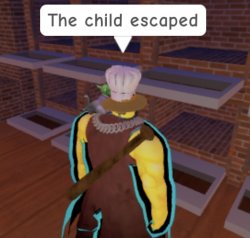 The child escaped Meme Template
