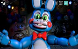 Toy Bonnie on the google play store Meme Template