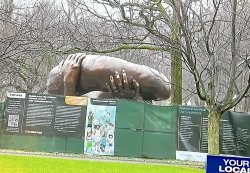 Boston MLK Statue Meme Template