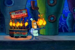 Spongebob Torches Meme Template