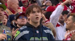 Seahawks fan face Meme Template