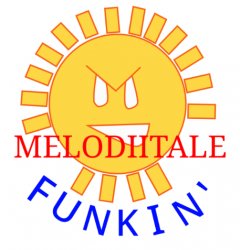 Melodiitale Funkin' 1.0 - 2.5 logo Meme Template