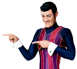 Robbie rotten pointing Meme Template