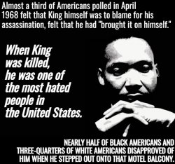 MLK was hated Meme Template