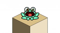 Screaming Box Frog Meme Template