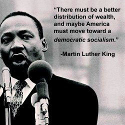 MLK quote capitalism socialism Meme Template