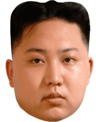 Kim Jong-Un Face PNG Meme Template