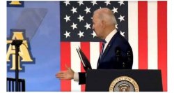 Joe Biden with ghost handshake Meme Template