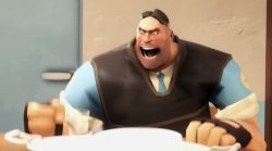 Angry Heavy Meme Template