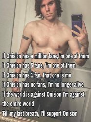 I'll support Onision Meme Template
