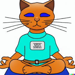 meditation cat Meme Template