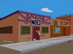 Moe Throwing Barney Meme Template