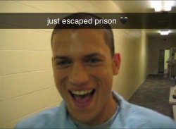 Just escaped prison Meme Template