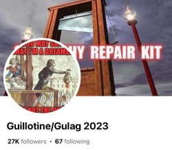 Guillotine Gulag 2023 Meme Template