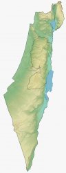 Israel topography map Meme Template