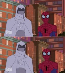 MoonKnight Spider-Man Meme Template