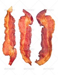 Bacon strips Meme Template