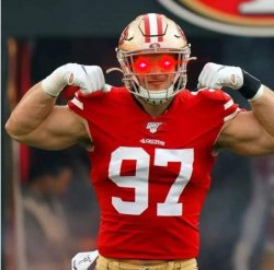 nick bosa 49ers Meme Template