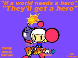 The Bomberman Movie poster 2 Meme Template