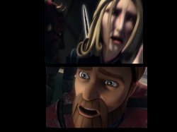 Satine's death Meme Template