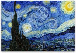 The Starry Night Meme Template