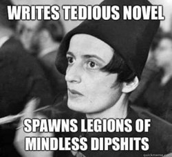 Ayn Rand sucks Meme Template