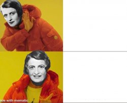 Ayn Rand Hotline Bling Meme Template